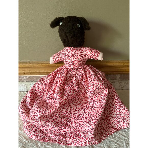 Vintage Reversible Rag Doll With Grandma, Wolf, and The Little Red Riding Hood - Picture 3 of 15